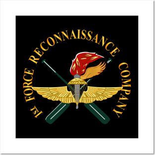 1st Force Recon Company wo FMF PAC -BckGrd Posters and Art